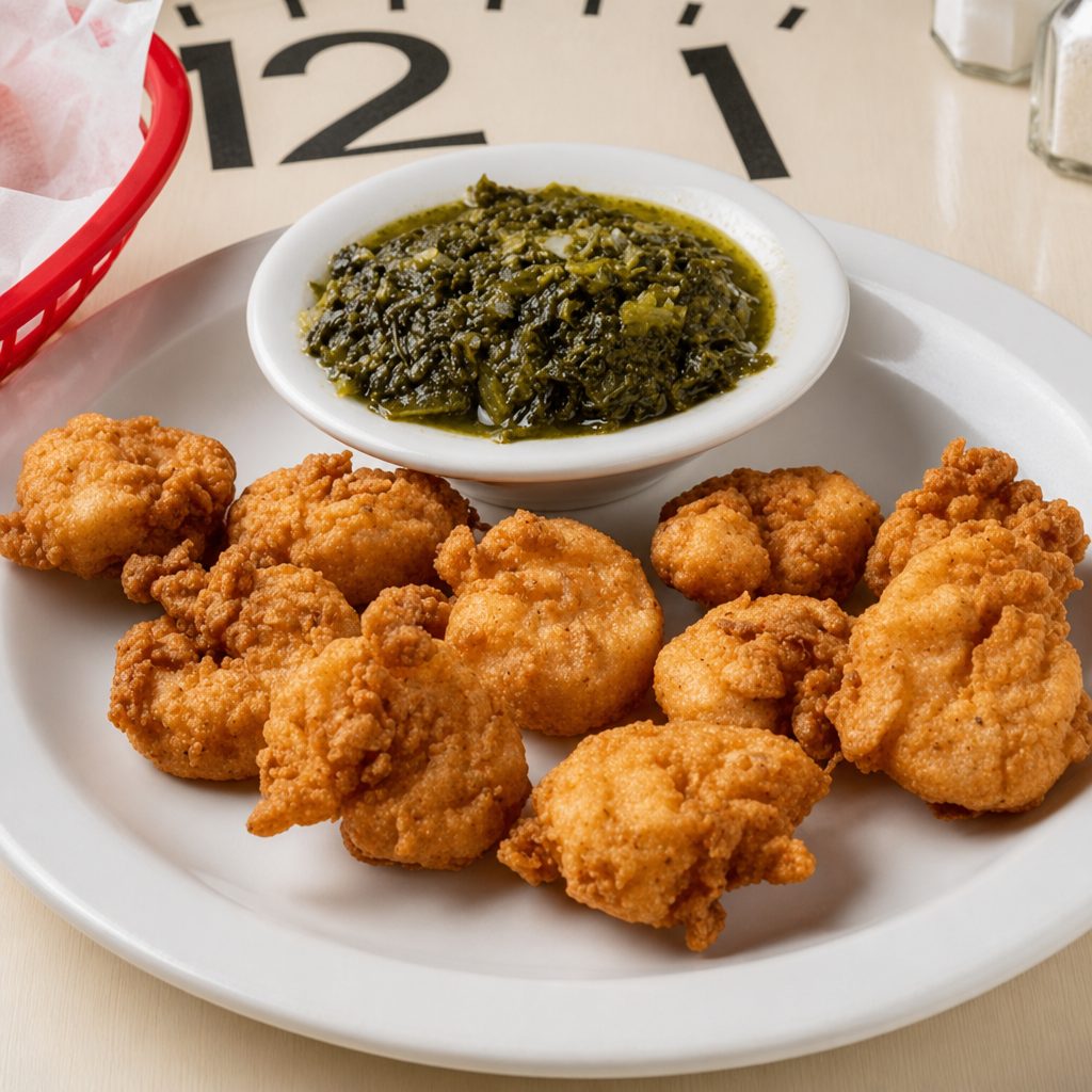 Jumbo Local Gulf Fried Shrimp.