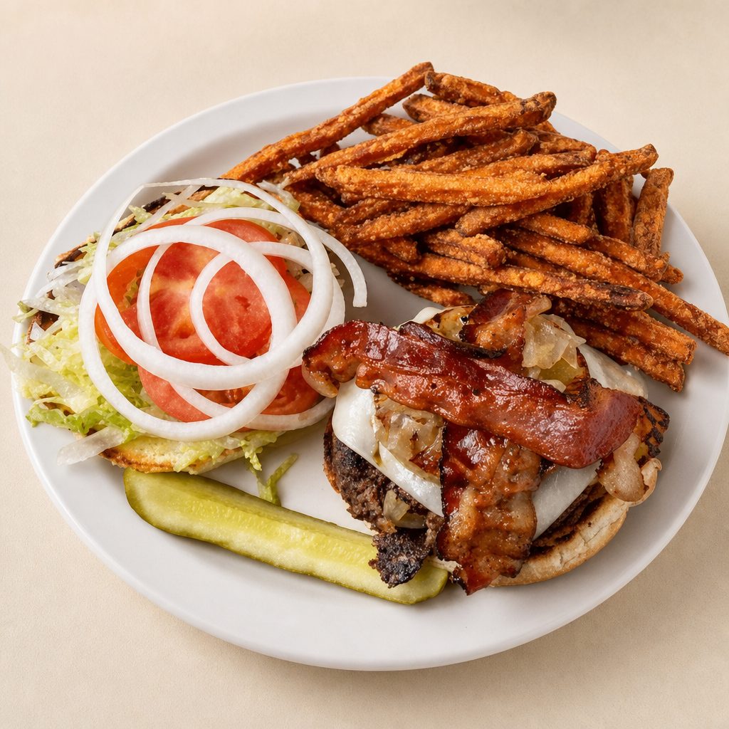 9 O'clock Burger.