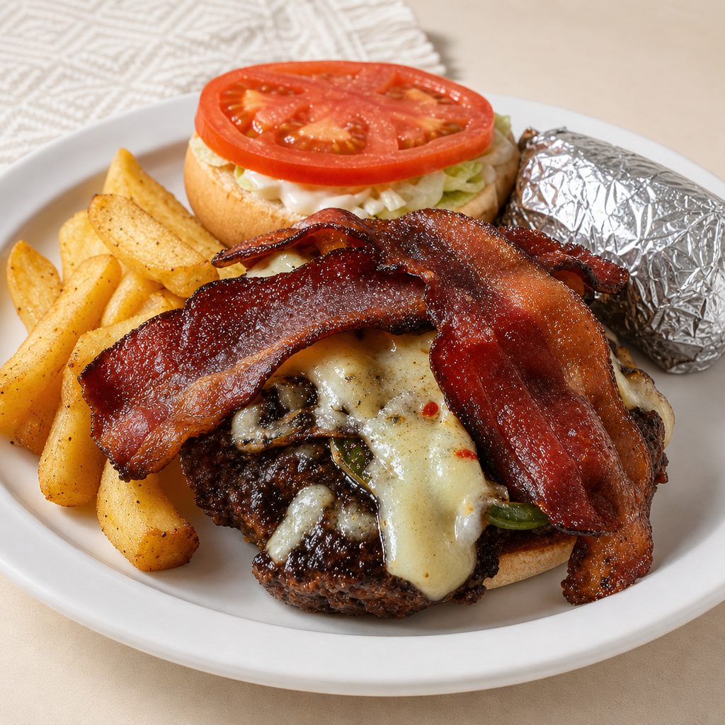 7 O'clock Burger.