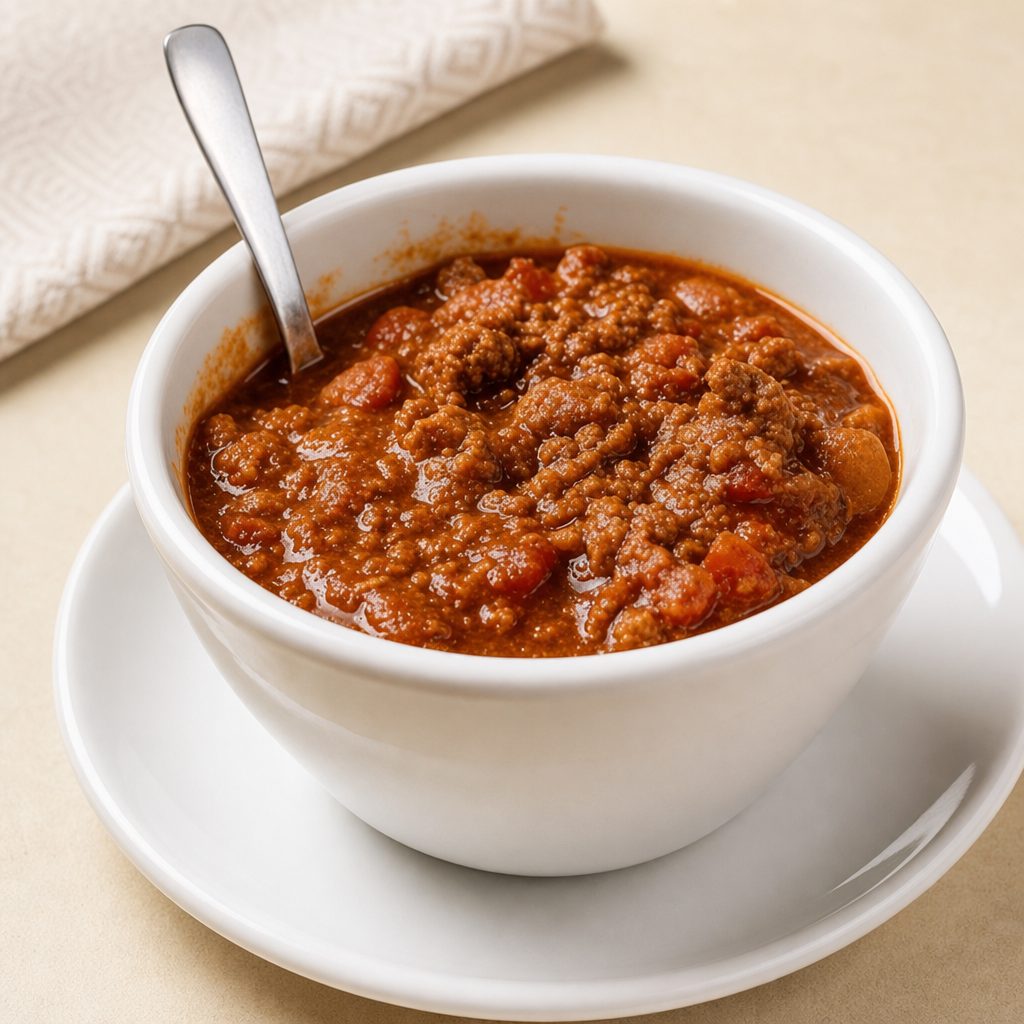 Homemade Chili.