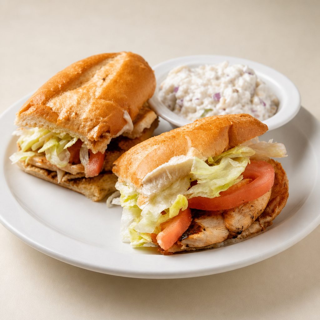Grilled Chicken Sandwich.