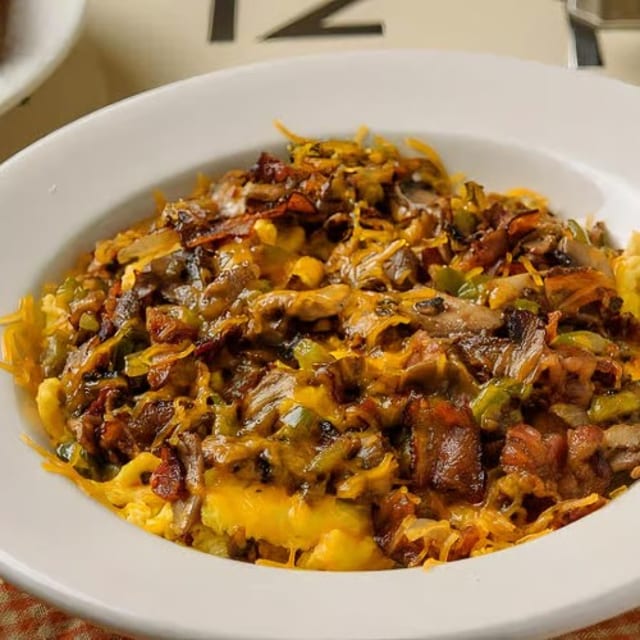 Low-Carb Scramble Bowl.