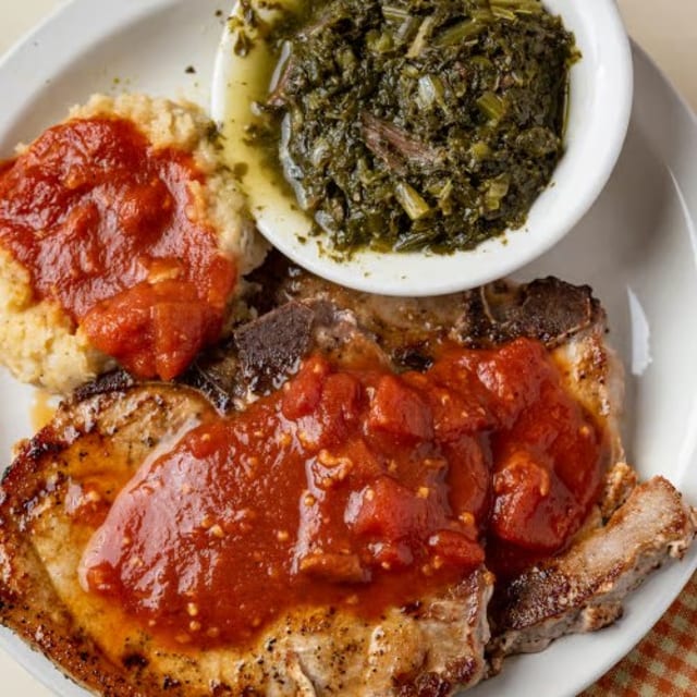 Grilled Pork Chops.