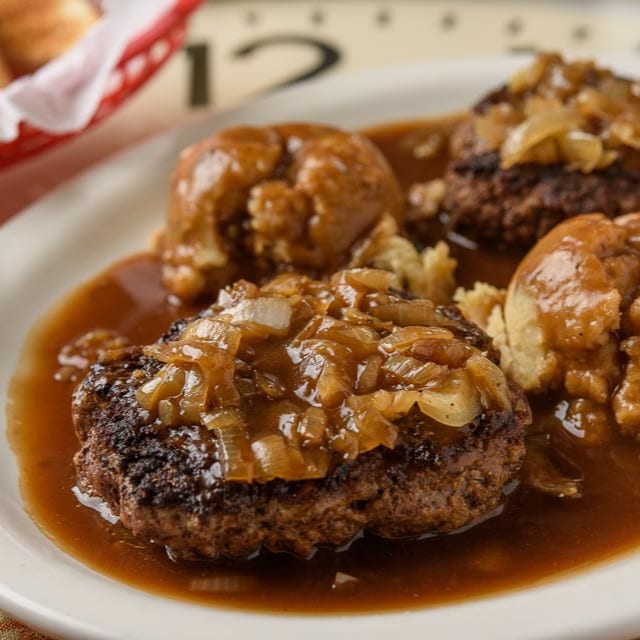 The Big Boffa Hamburger Steak.