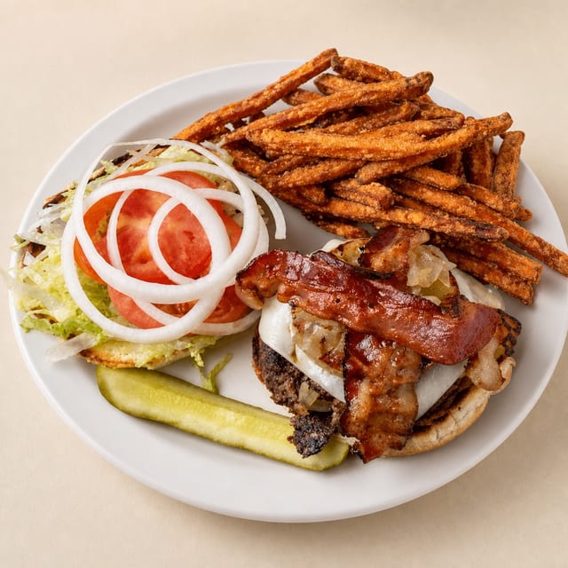 9 O'clock Burger.