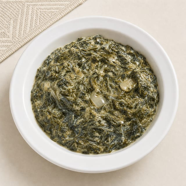 Creamed Spinach.