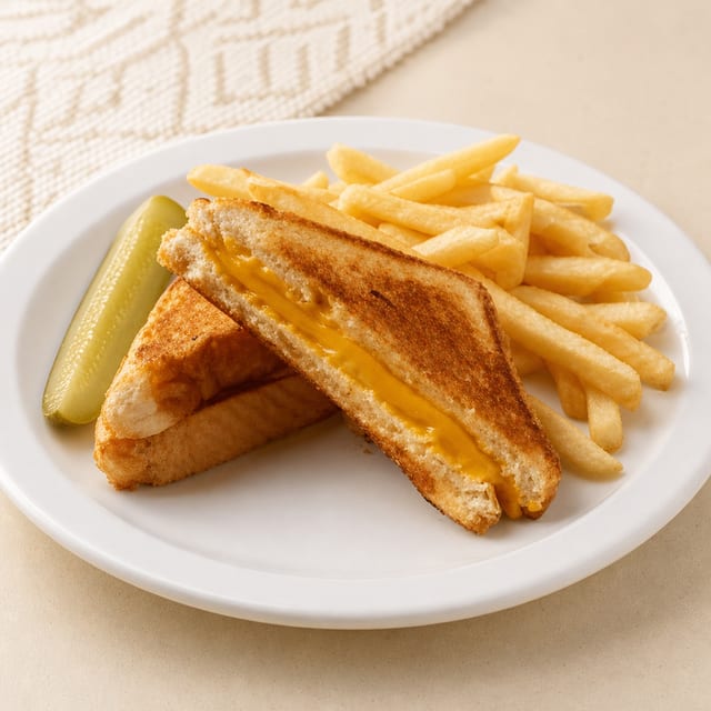 Grilled Cheese Sandwich.