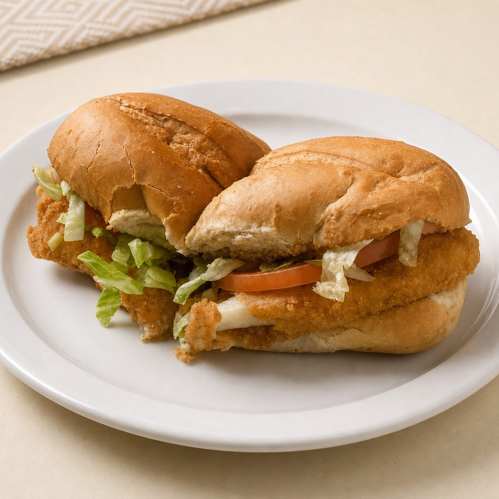 Catfish Sandwich.