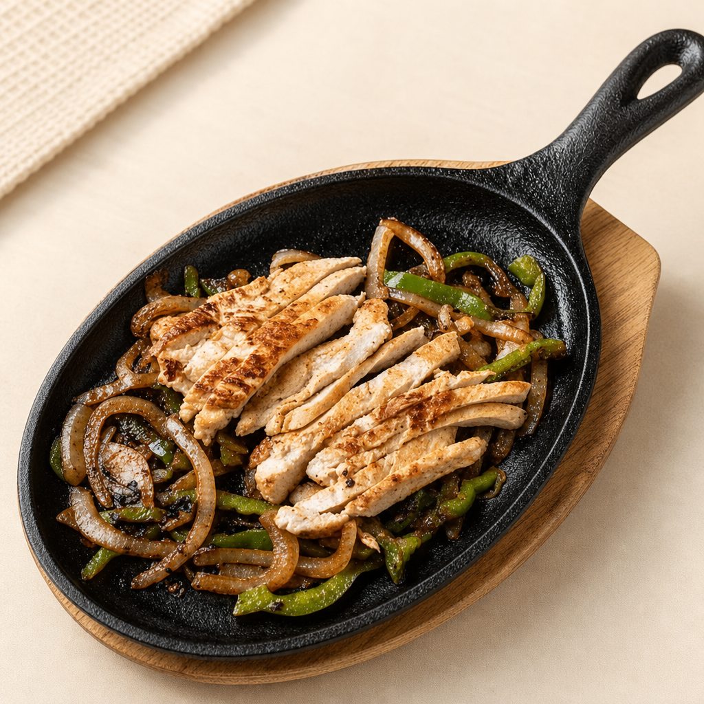 Carlotta's Chicken Fajitas.