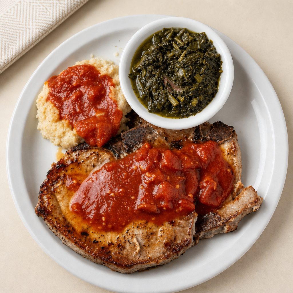 Grilled Pork Chops.