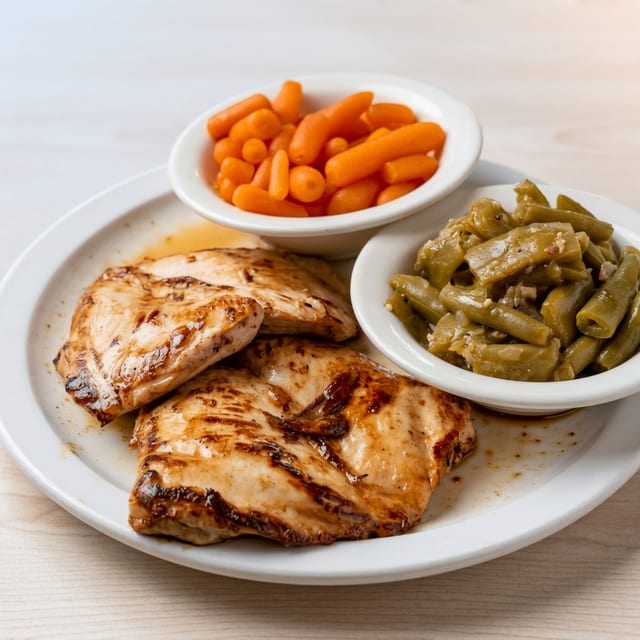 Grilled Marinated Chicken Breast.
