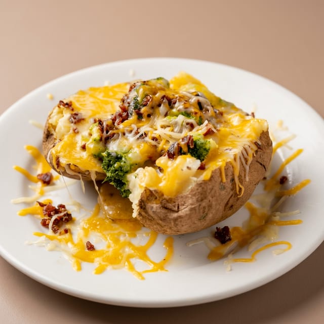 Stuffed Baked Potato.