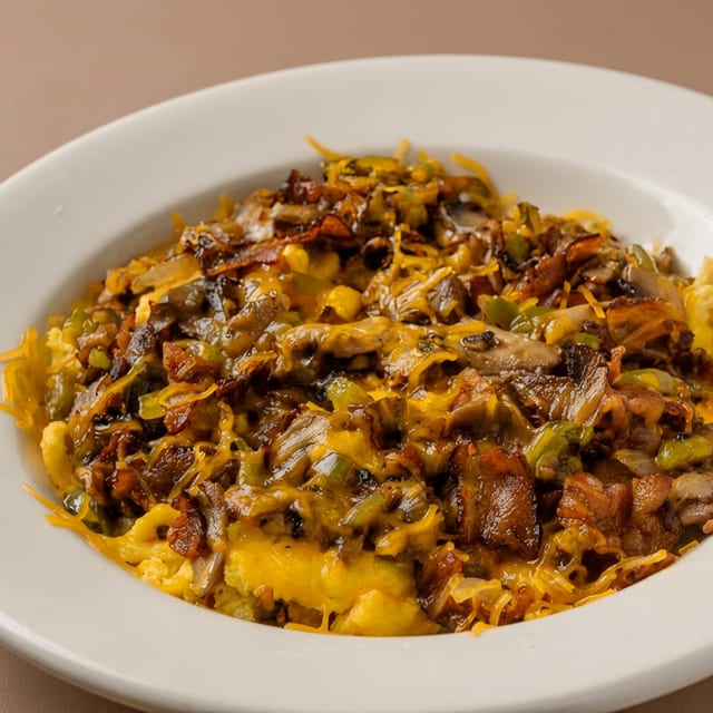 Low-Carb Scramble Bowl.
